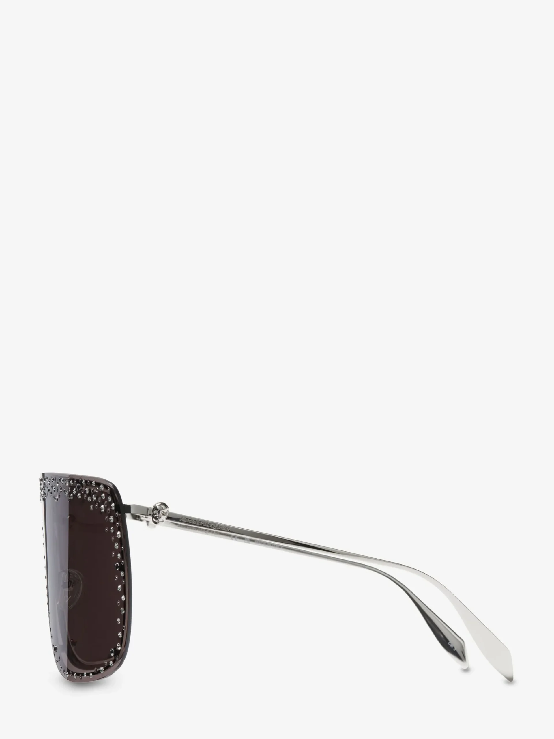 Jewelled Skull Mask Sunglasses in >Alexander McQueen Store