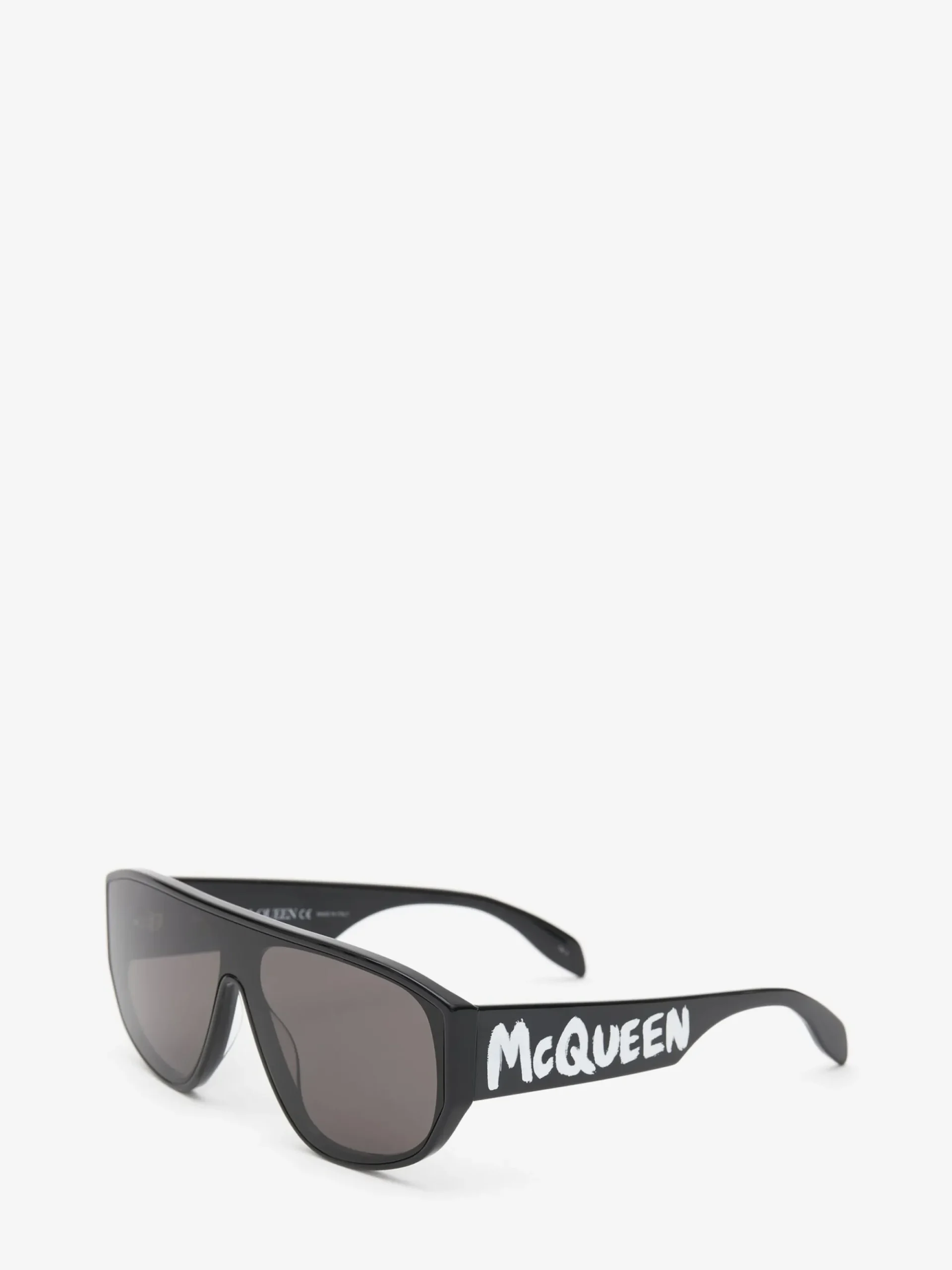 McQueen Graffiti Mask Sunglasses in >Alexander McQueen Online