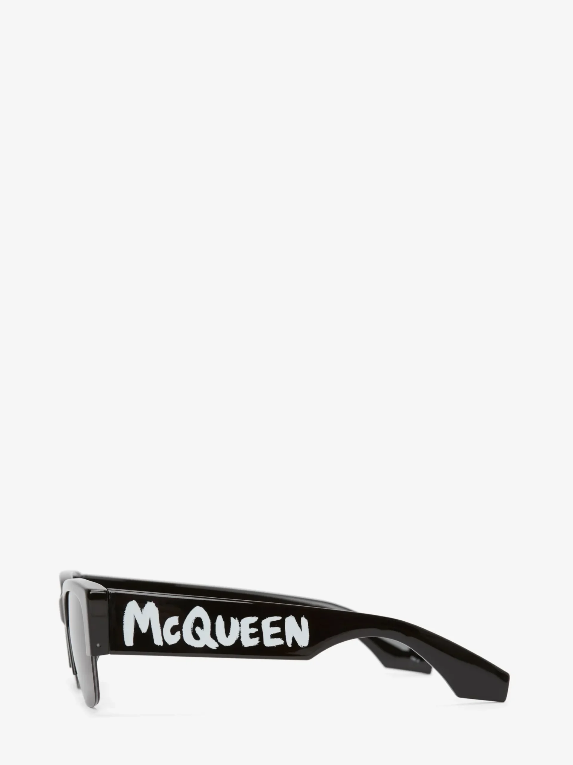 McQueen Graffiti Square Sunglasses in >Alexander McQueen Flash Sale