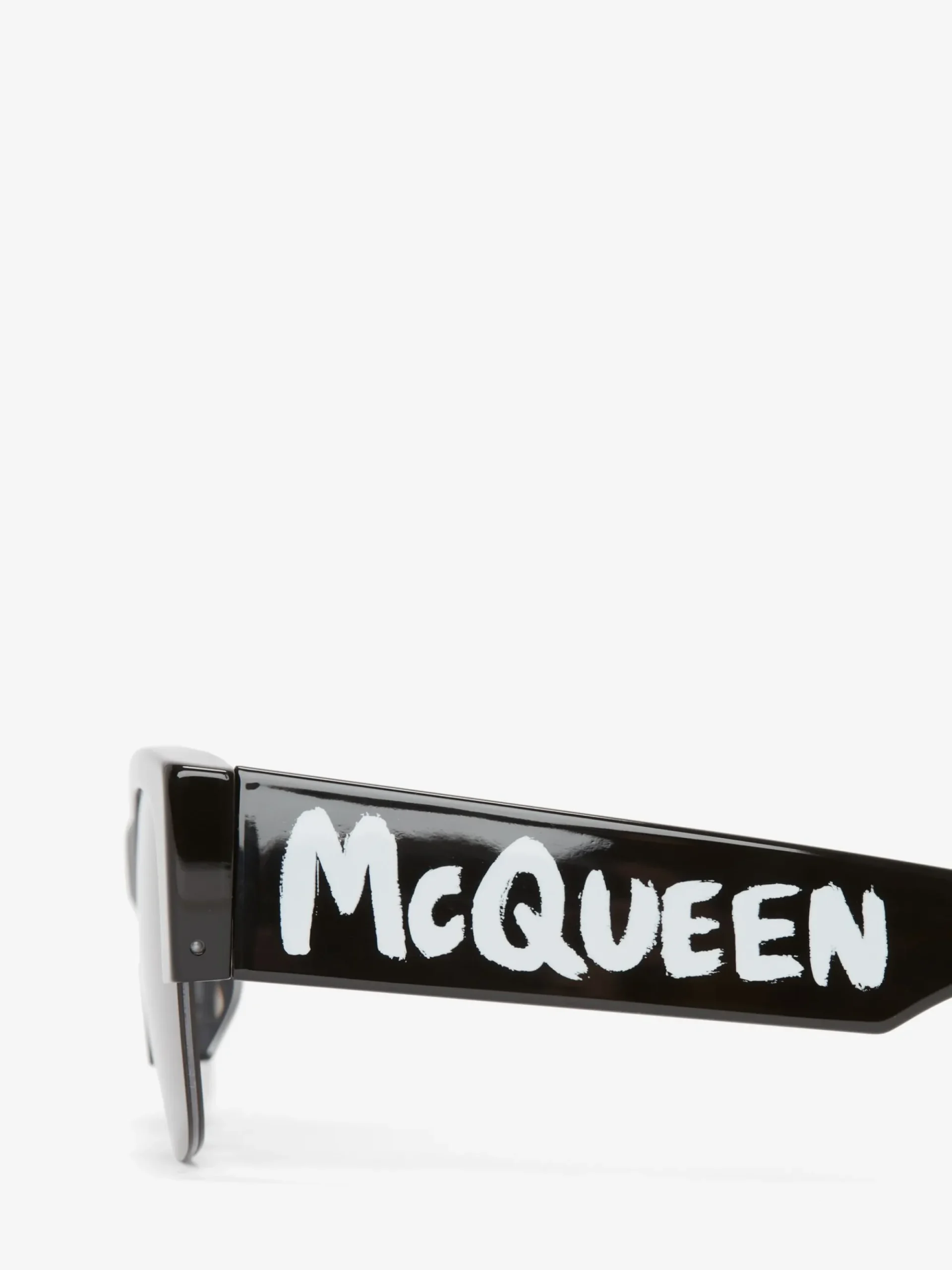 McQueen Graffiti Square Sunglasses in >Alexander McQueen Flash Sale