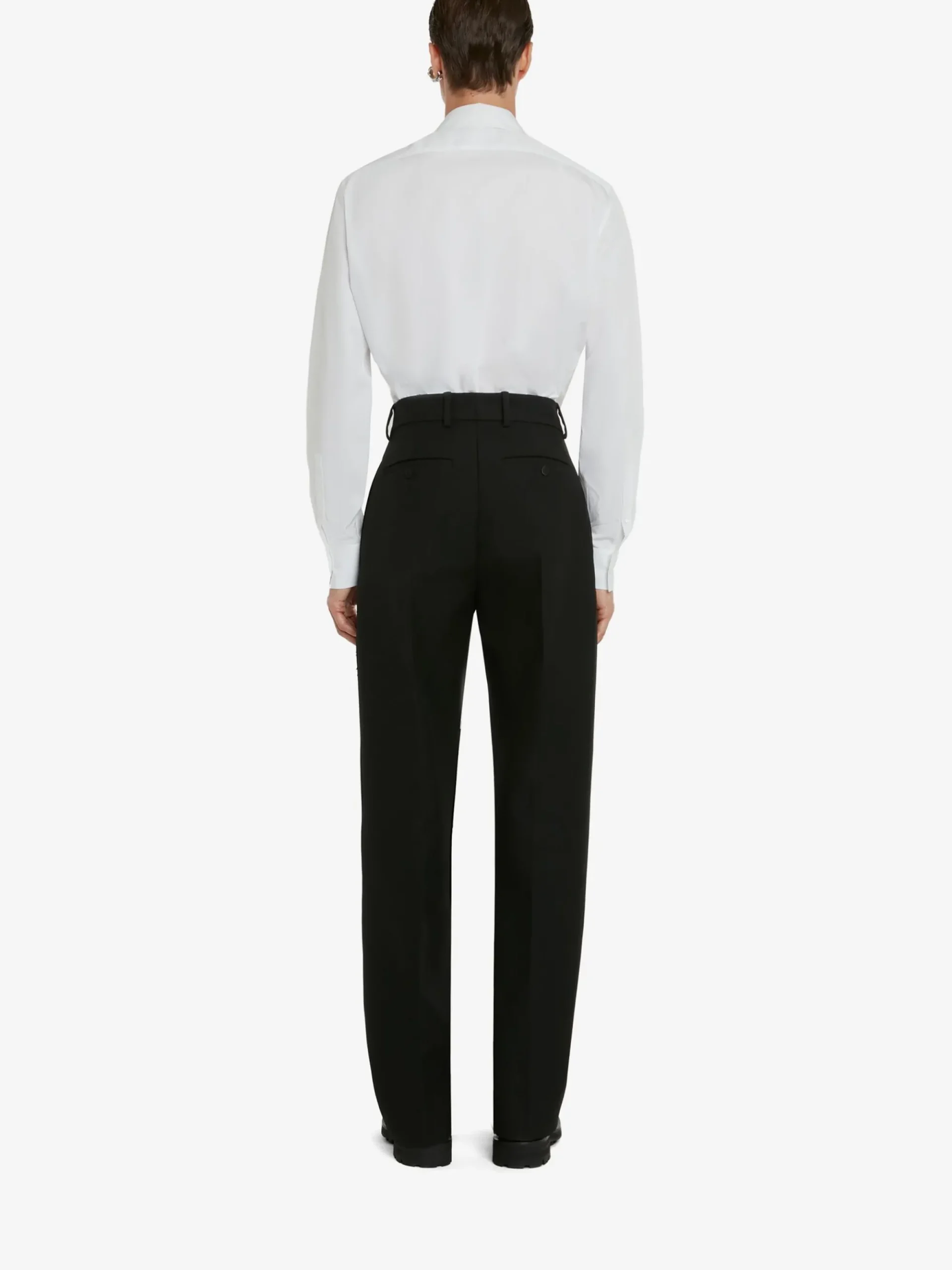 Men's Cotton Poplin Shirt in >Alexander McQueen Clearance