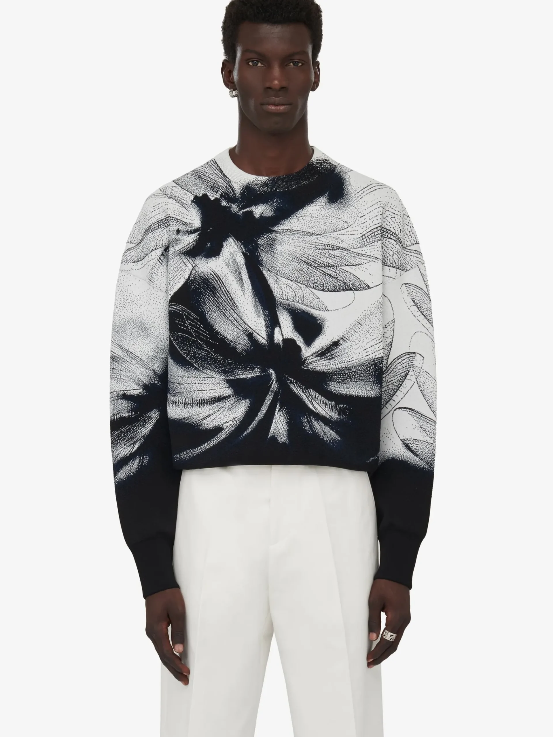 Men's Dragonfly Jumper in >Alexander McQueen Clearance