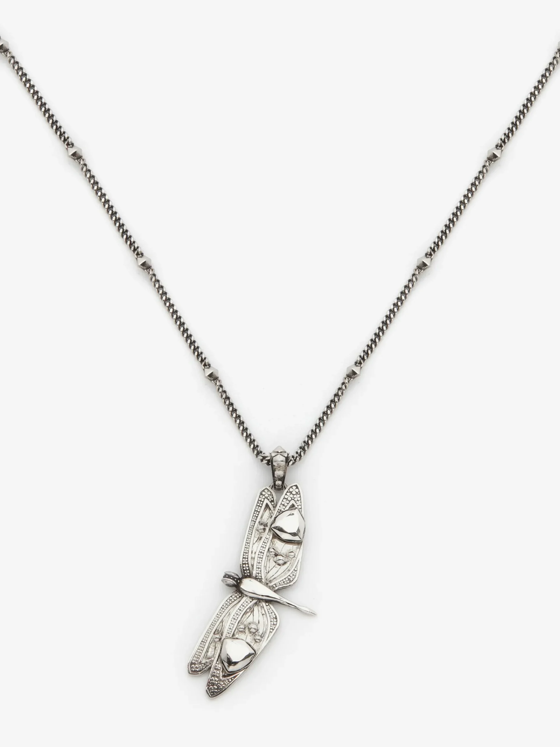 Men's Dragonfly Necklace in >Alexander McQueen Outlet