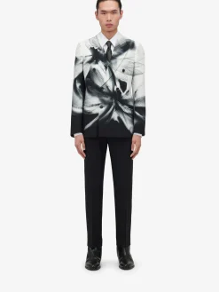 Men's Dragonfly Shadow Double-breasted Jacket in >Alexander McQueen Fashion