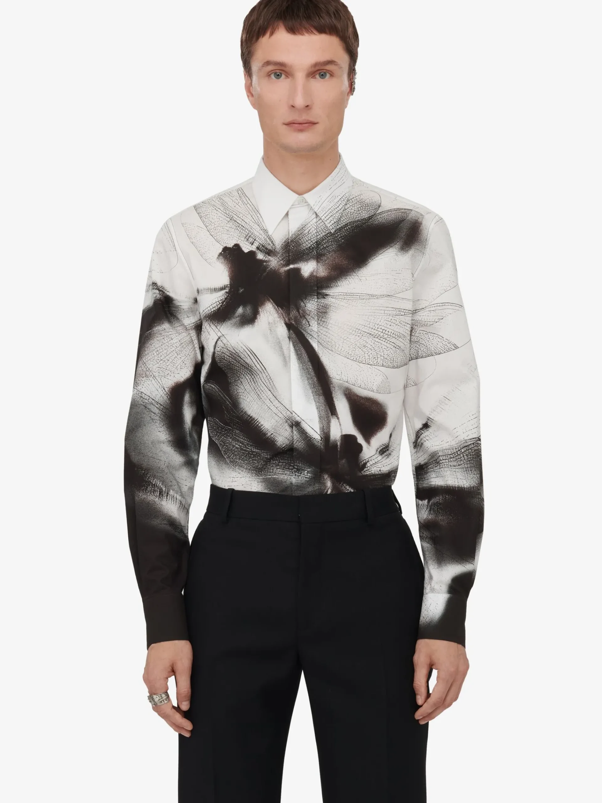 Men's Dragonfly Shadow Shirt in >Alexander McQueen Best