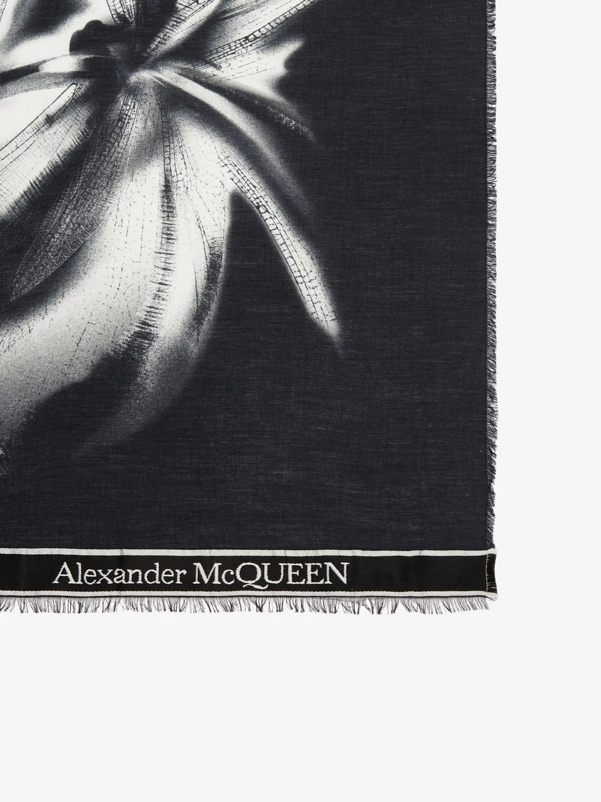 Men's Dragonfly Shadow Stole in >Alexander McQueen Sale
