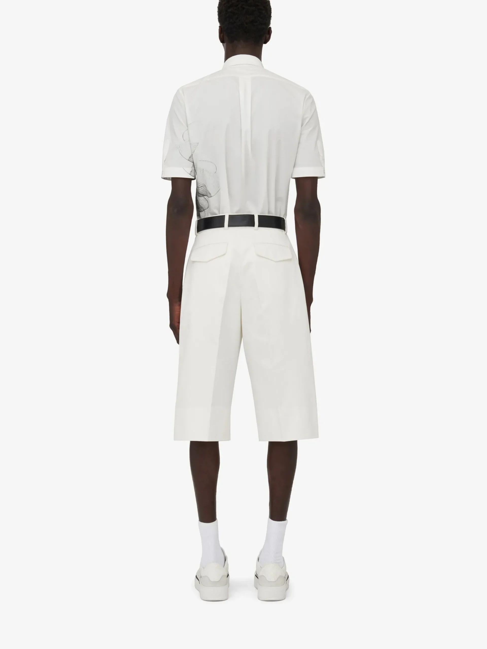 Men's Dragonfly Short Sleeve Shirt in >Alexander McQueen Outlet