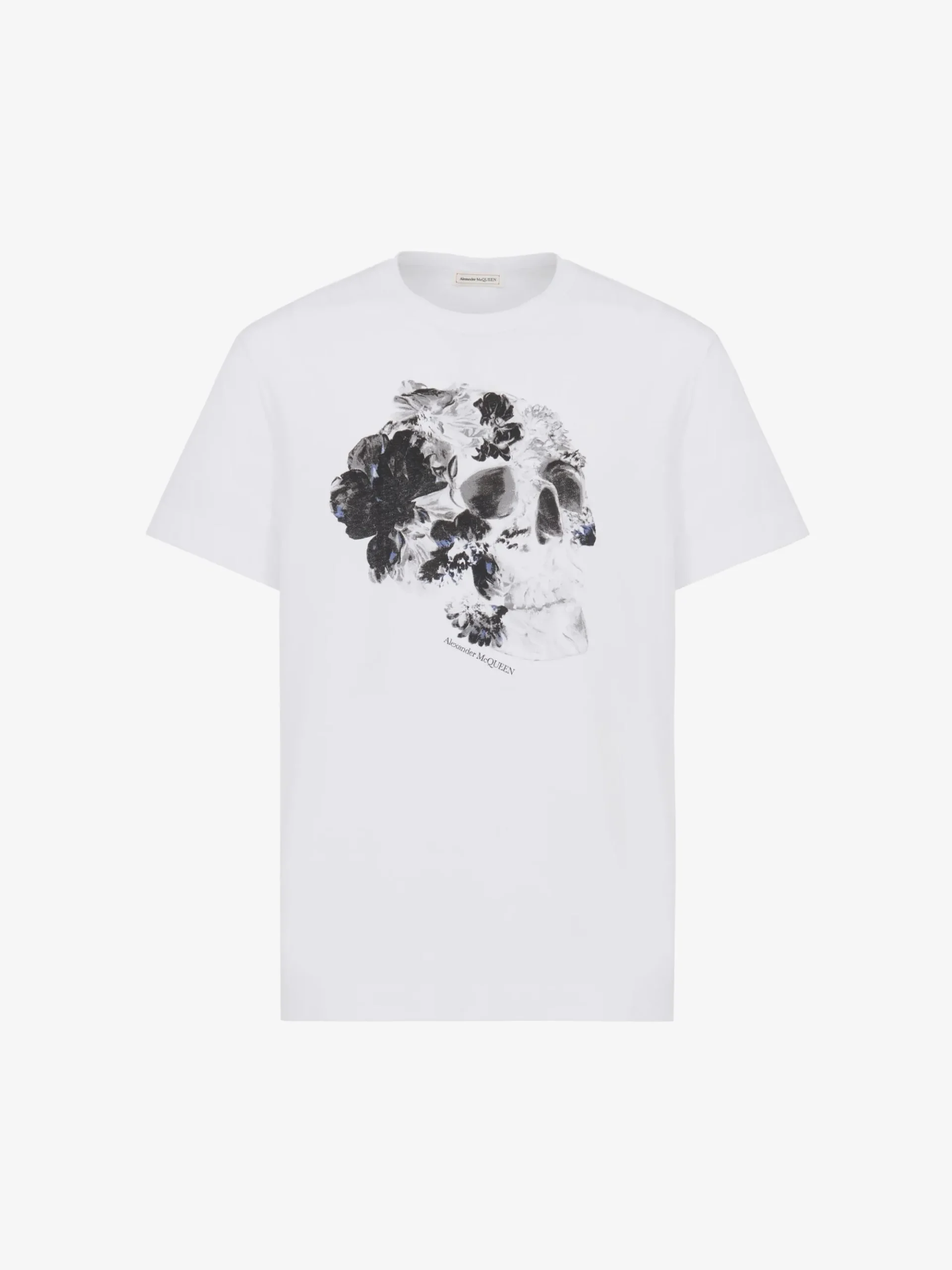 Men's Dutch Flower Skull Print in >Alexander McQueen New