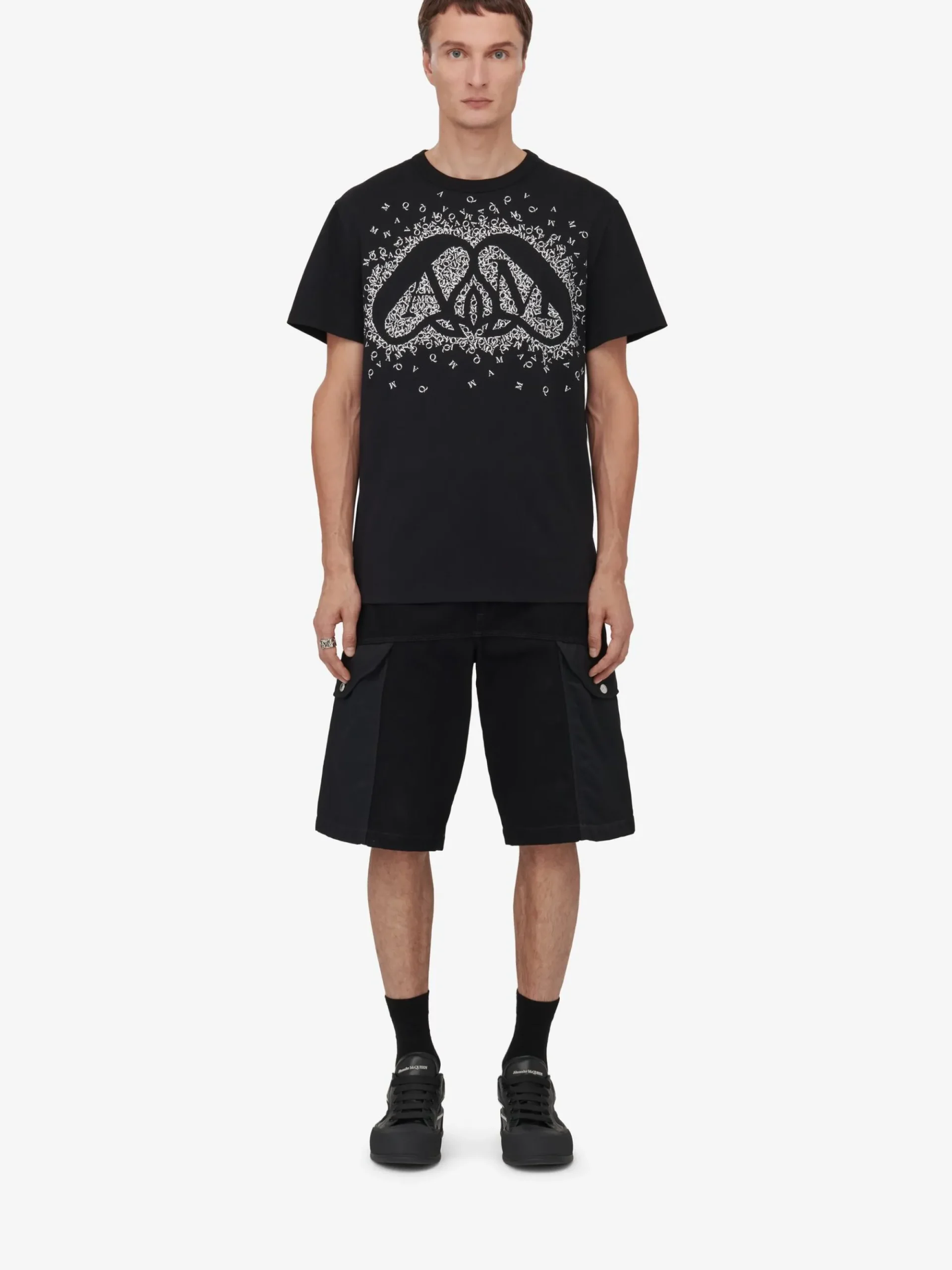 Men's Exploded Charm T-shirt in >Alexander McQueen Flash Sale