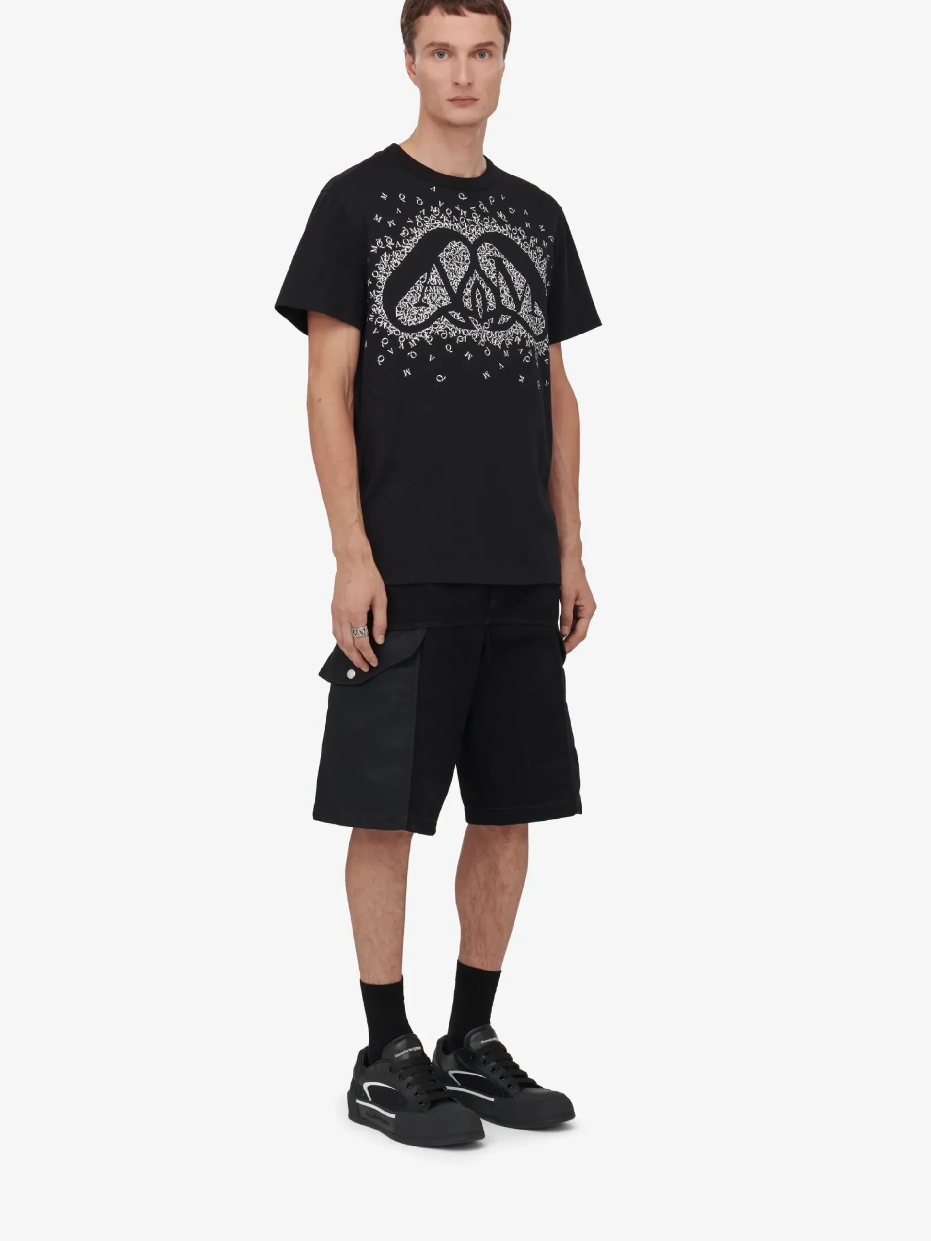 Men's Exploded Charm T-shirt in >Alexander McQueen Flash Sale