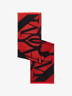 Men's Exploded Seal Logo Scarf in ><noscript><img width=