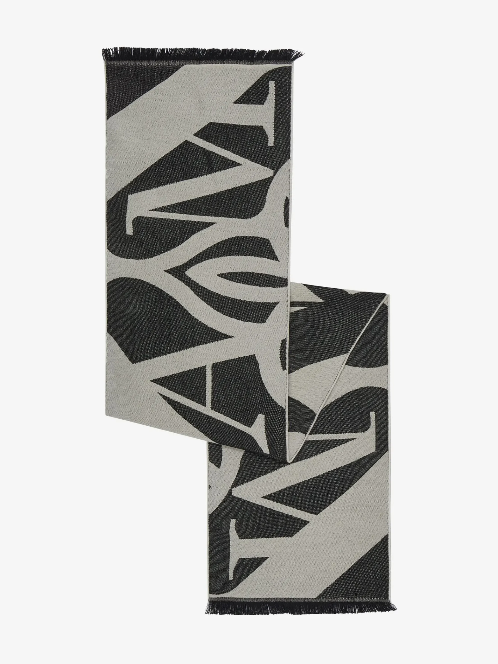 Men's Exploded Seal Logo Scarf in >Alexander McQueen Shop