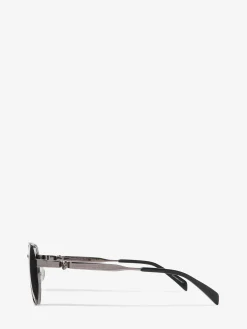 Men's Floating Skull Metal Caravan Sunglasses in ><noscript><img width=
