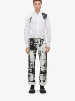 Men's Fold Harness Shirt in >Alexander McQueen Best Sale