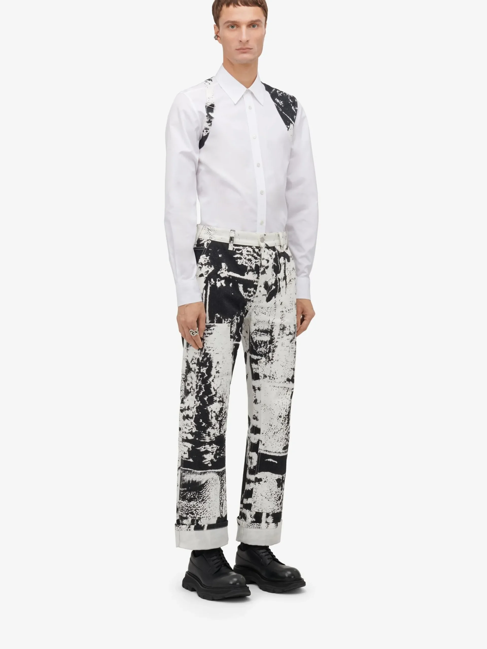 Men's Fold Workwear Jeans in >Alexander McQueen Clearance