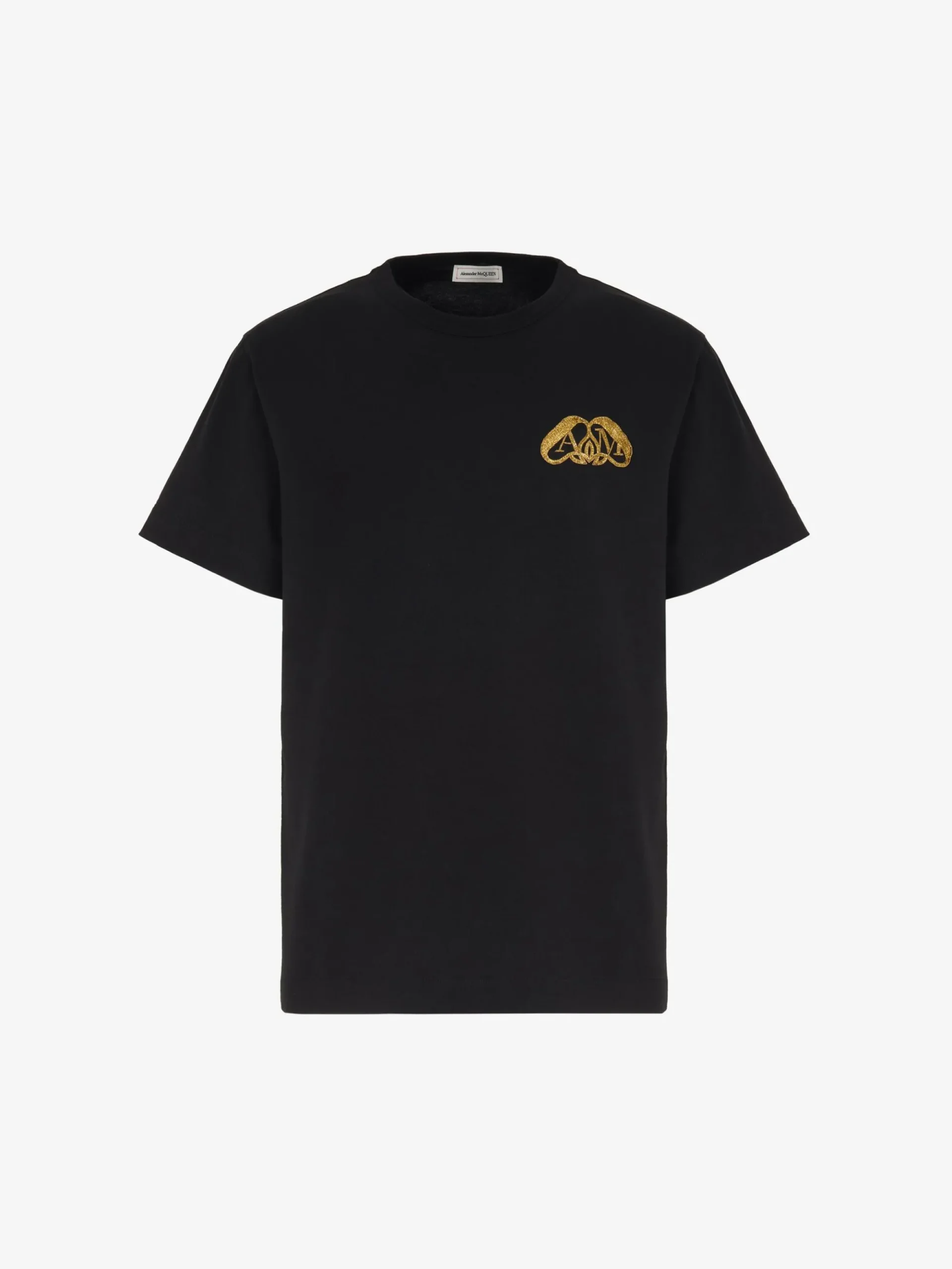 Men's Half Seal Logo T-shirt in >Alexander McQueen Shop