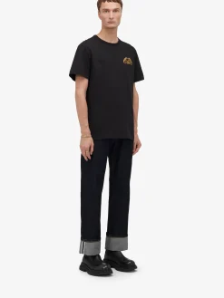 Men's Half Seal Logo T-shirt in ><noscript><img width=