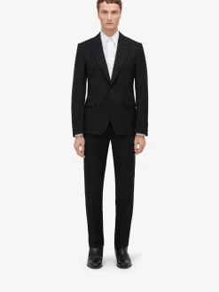 Men's Harness Single-breasted Jacket in >Alexander McQueen New