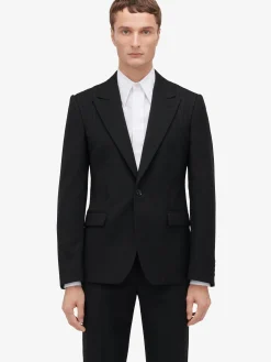 Men's Harness Single-breasted Jacket in ><noscript><img width=