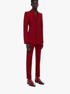 Men's Horizontal Lapel Double-breasted Jacket in ><noscript><img width=