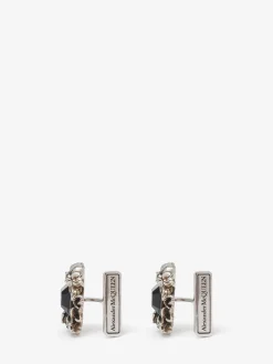 Men's Ivy Skull Cufflinks in ><noscript><img width=