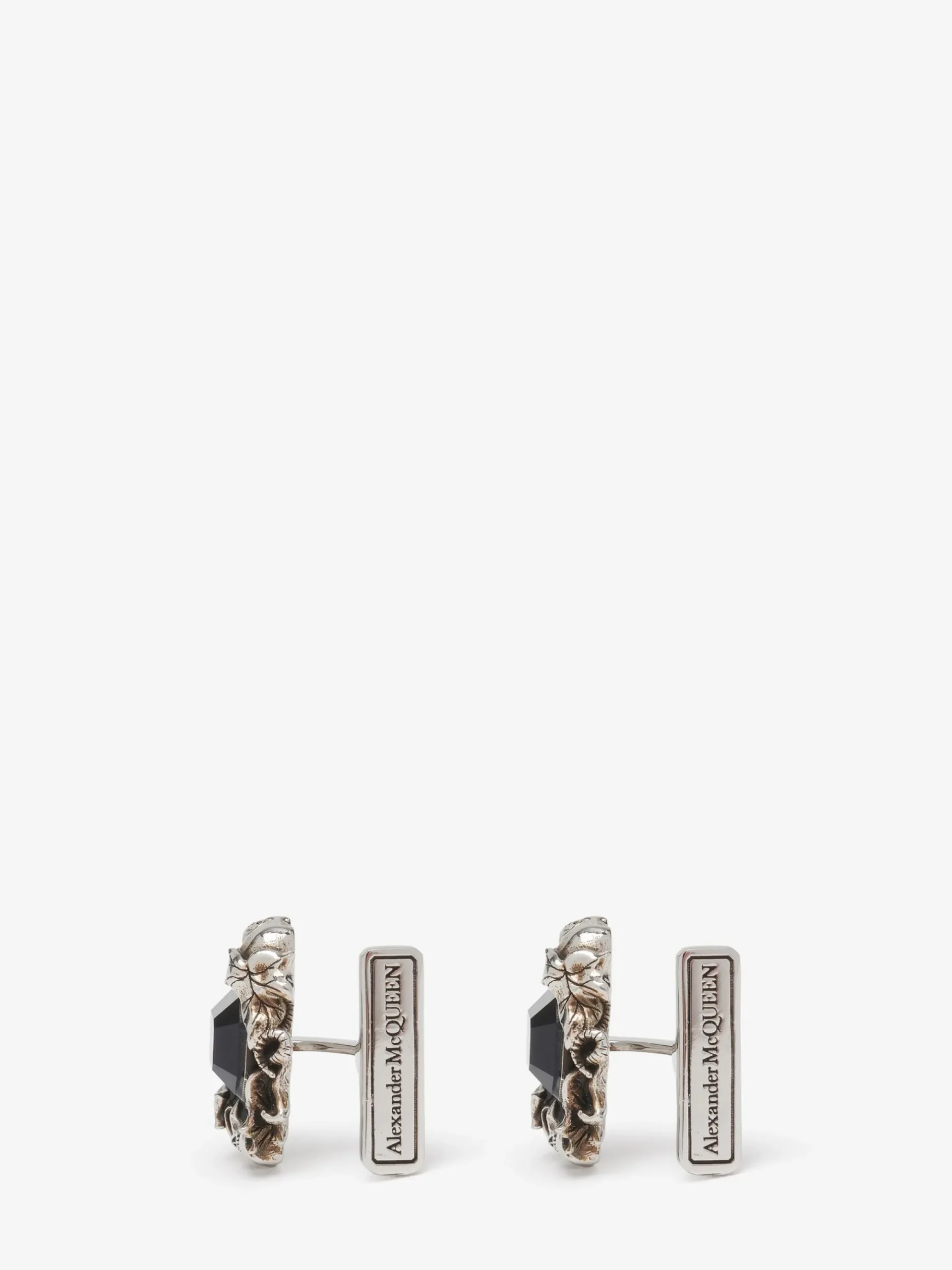 Men's Ivy Skull Cufflinks in >Alexander McQueen Best