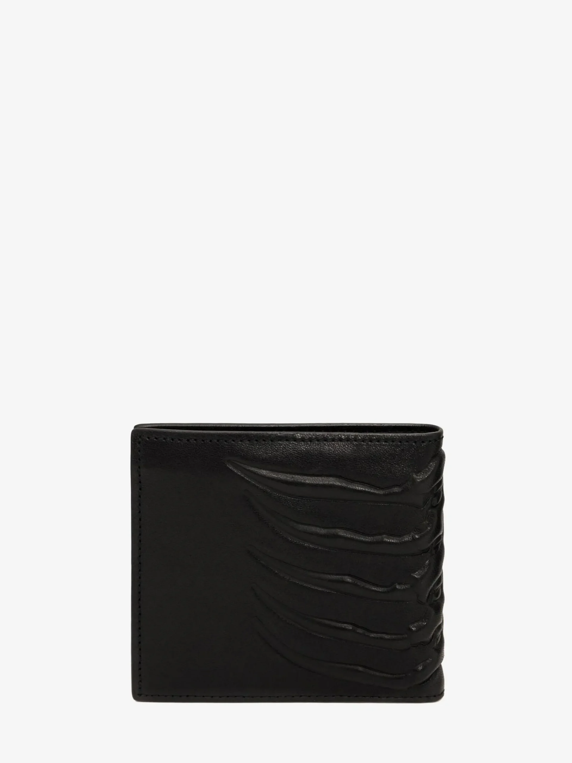Men's Leather Billfold Wallet in >Alexander McQueen Discount
