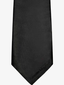 Men's Leather Tie in ><noscript><img width=