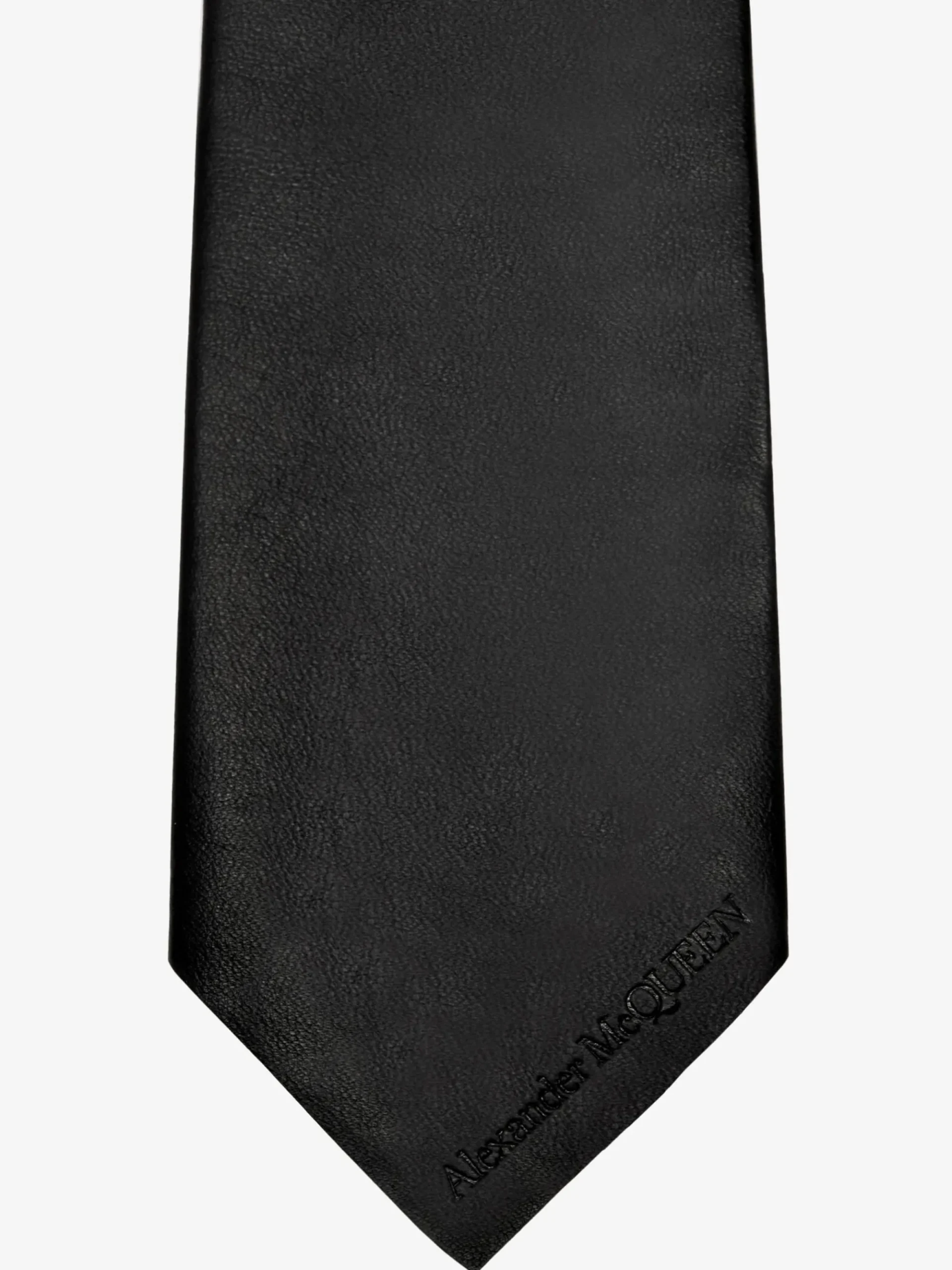 Men's Leather Tie in >Alexander McQueen Sale