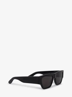 Men's McQueen Angled Rectangular Sunglasses in ><noscript><img width=