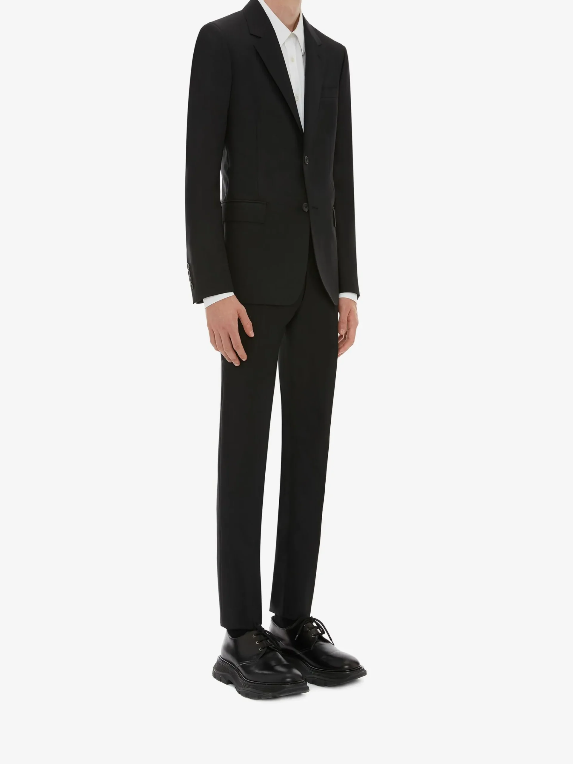 Men's McQueen Classic Selvedge Mohair Pants in >Alexander McQueen New