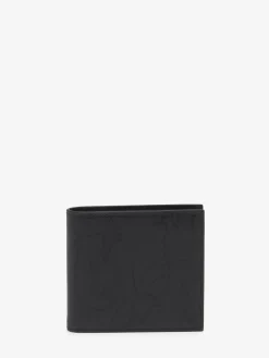 Men's McQueen Graffiti Billfold Wallet in >Alexander McQueen Discount