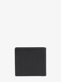 Men's McQueen Graffiti Billfold Wallet in ><noscript><img width=