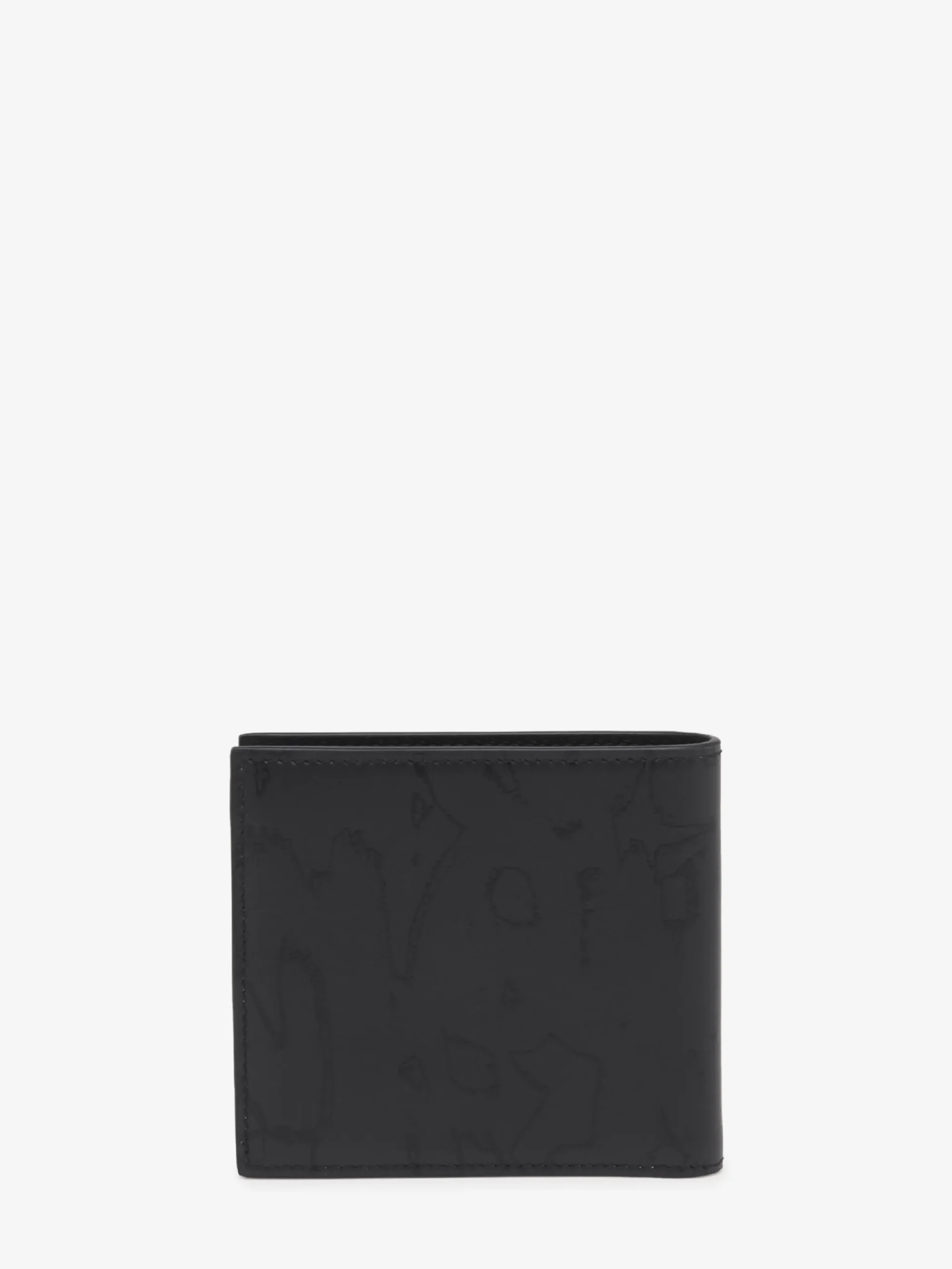 Men's McQueen Graffiti Billfold Wallet in >Alexander McQueen Discount