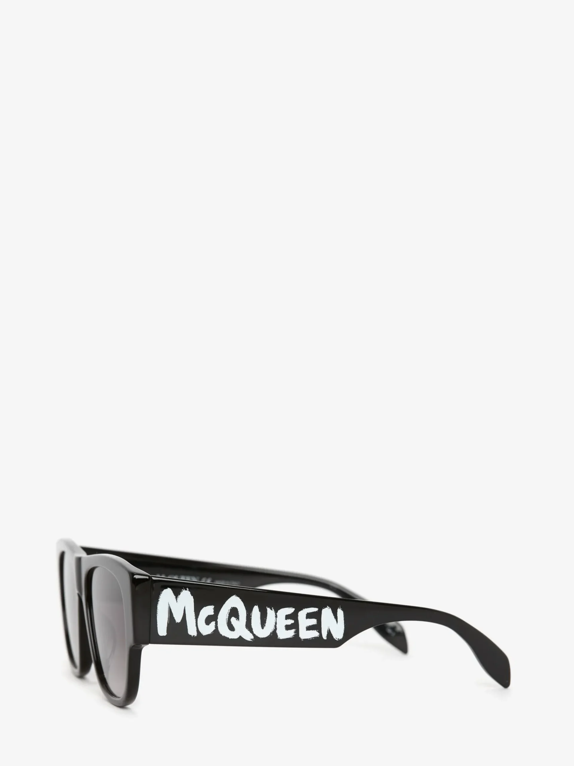 Men's McQueen Graffiti Rectangular Sunglasses in >Alexander McQueen Cheap