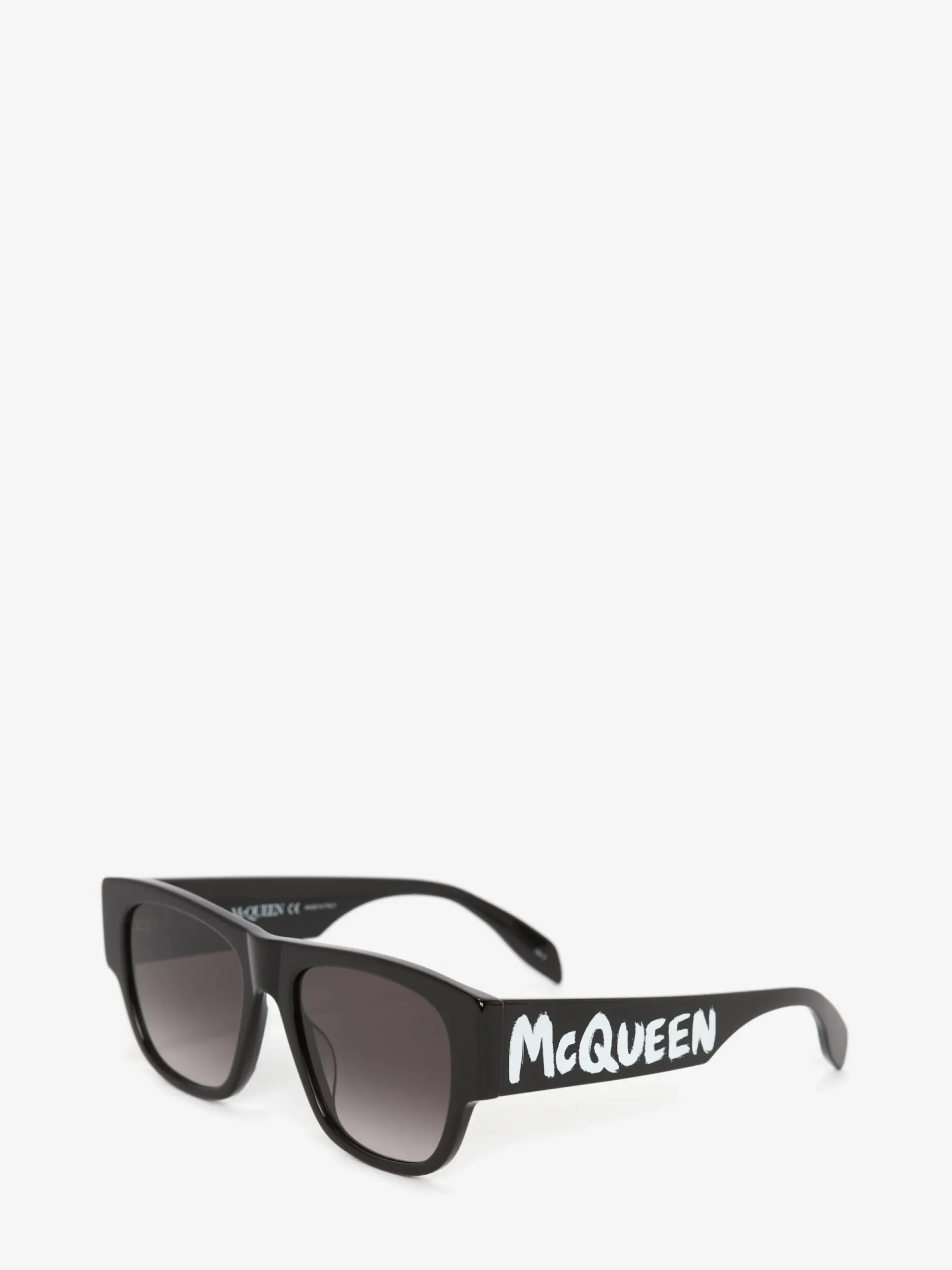 Men's McQueen Graffiti Rectangular Sunglasses in >Alexander McQueen Cheap