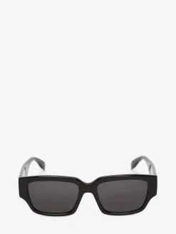 Men's McQueen Graffiti Rectangular Sunglasses in >Alexander McQueen Best