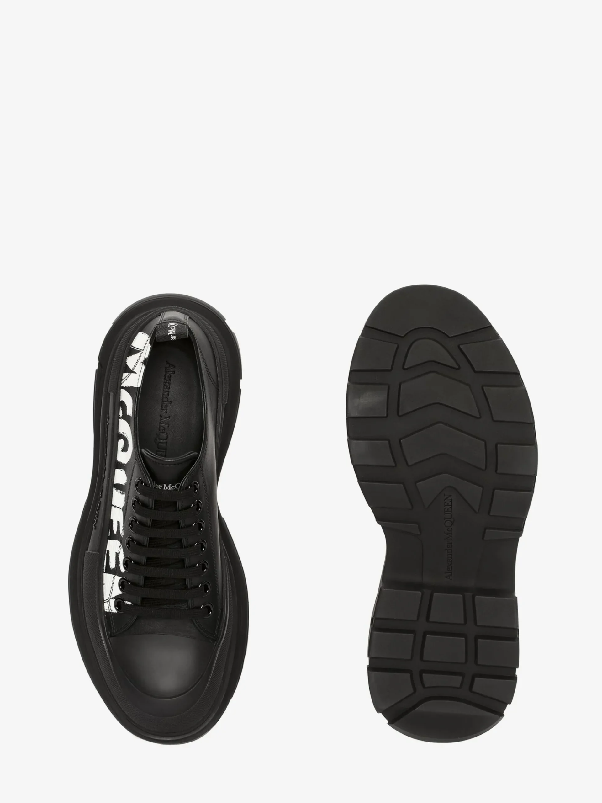 Men's McQueen Graffiti Tread Slick Lace Up in >Alexander McQueen Sale