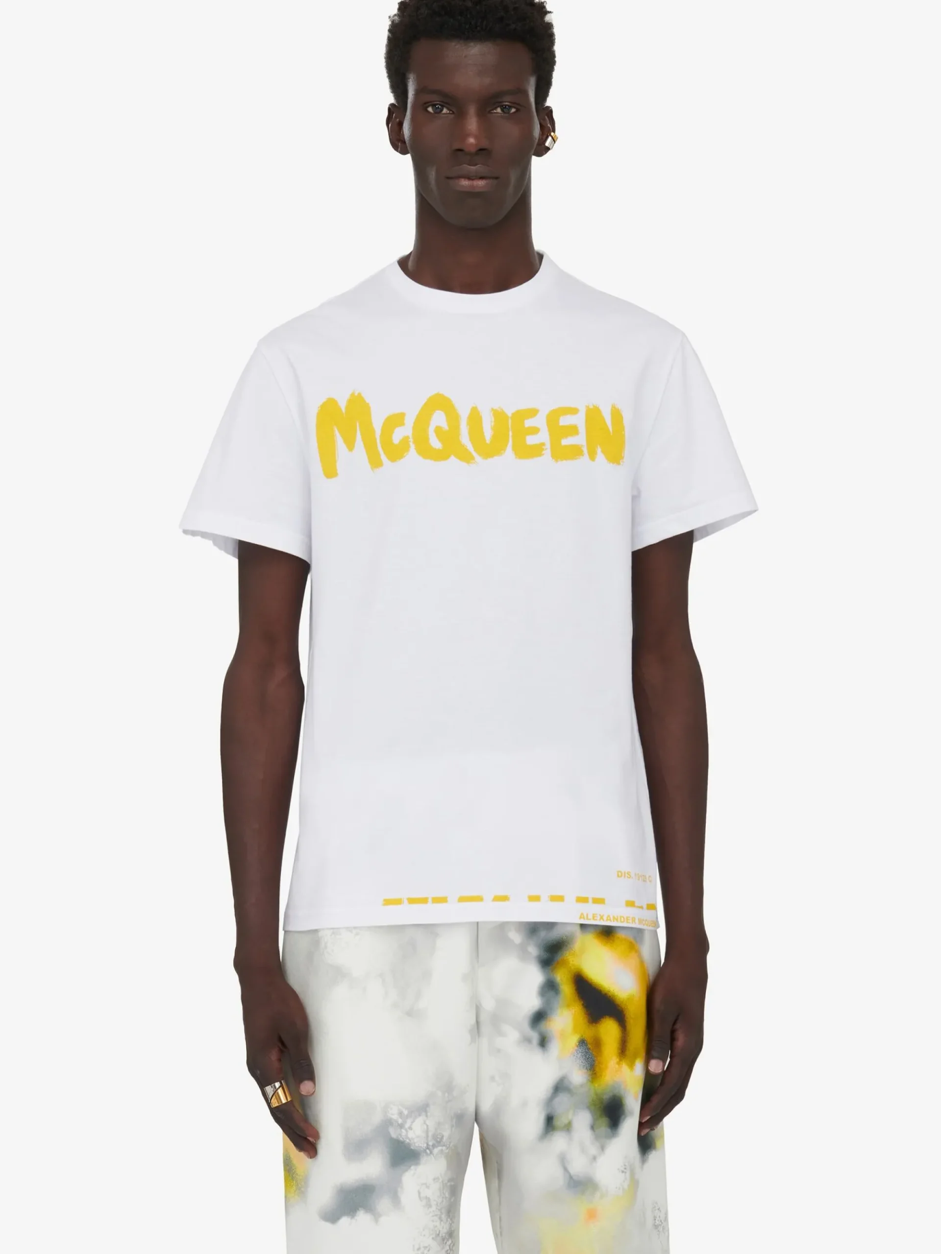 Men's McQueen Graffiti T-shirt in >Alexander McQueen New
