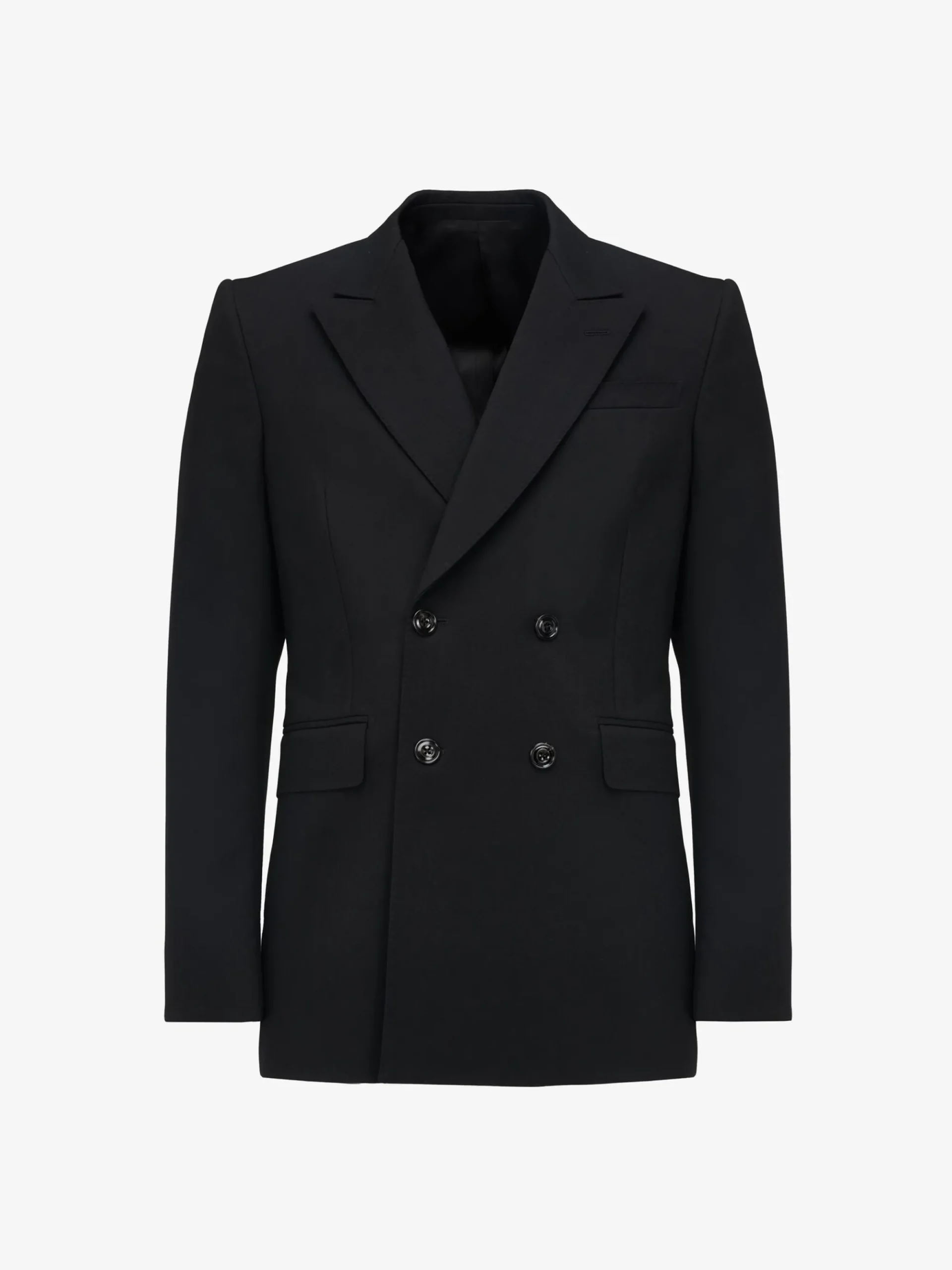 Men's Neat Shoulder Double-breasted Jacket in >Alexander McQueen Store