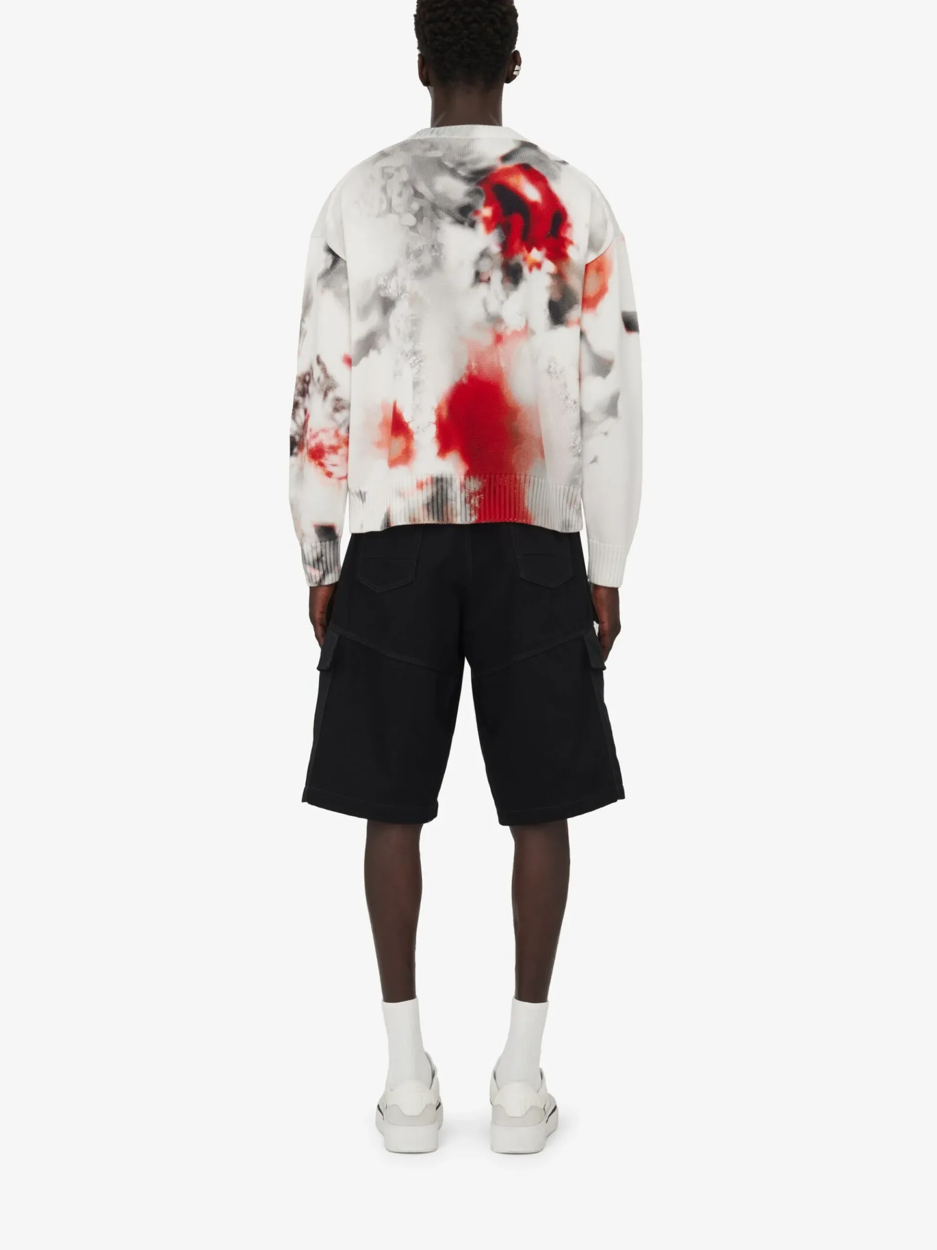 Men's Obscured Flower Jumper in >Alexander McQueen Fashion