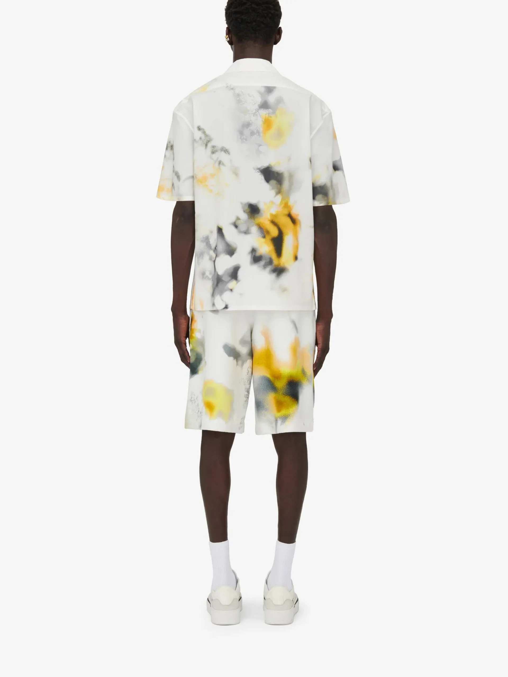 Men's Obscured Flower Shorts in >Alexander McQueen Cheap