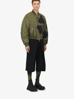 Men's Orchid Bomber Jacket in ><noscript><img width=