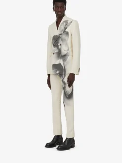 Men's Orchid Cigarette Trousers in ><noscript><img width=