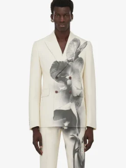 Men's Orchid Double-breasted Jacket in ><noscript><img width=