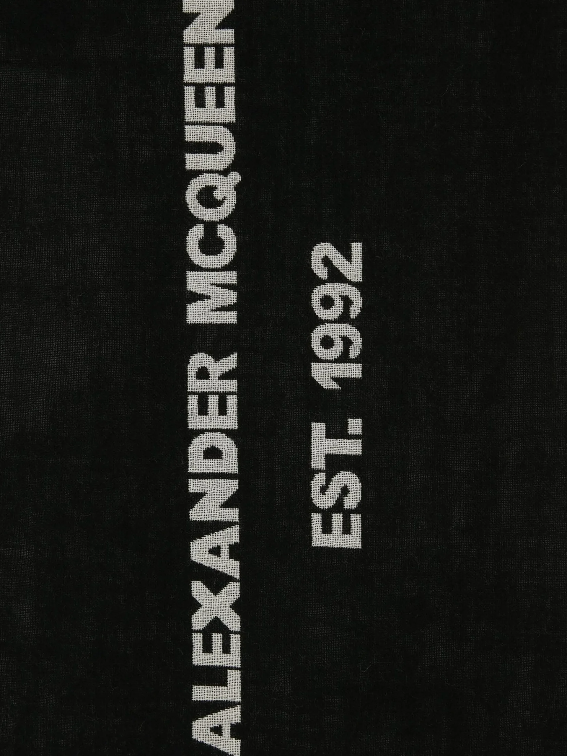 Men's Oversize McQueen Graffiti Scarf in >Alexander McQueen Cheap