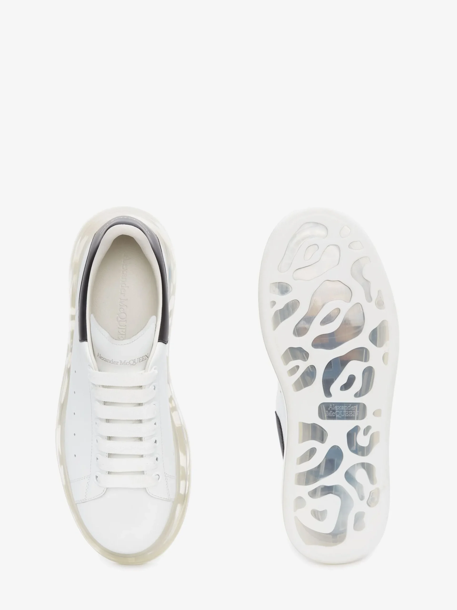 Men's Oversized Transparent Sole Sneaker in >Alexander McQueen Outlet