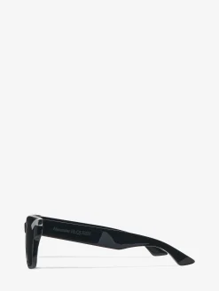 Men's Punk Rivet Square Sunglasses in ><noscript><img width=