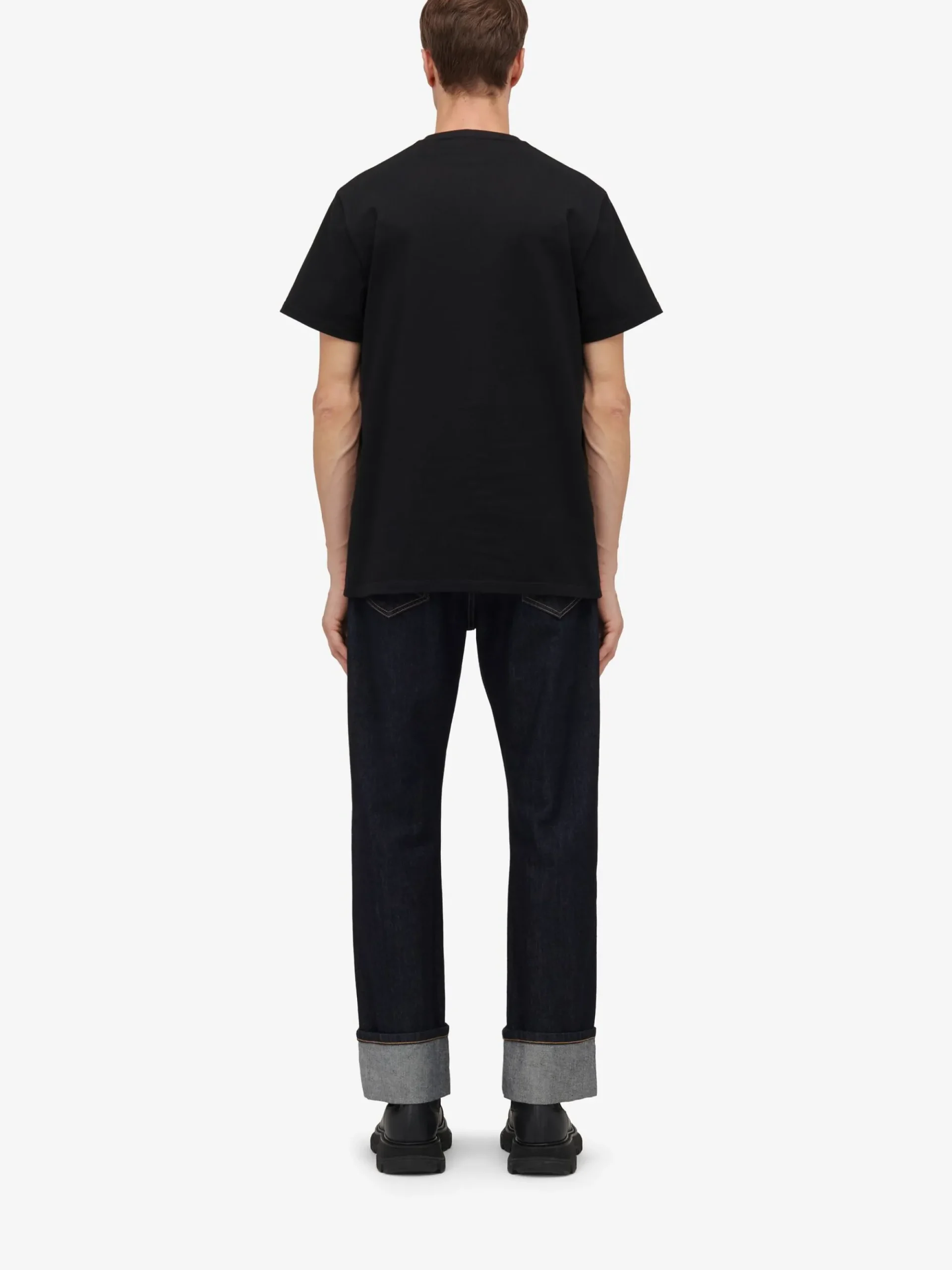 Men's Reflected Logo T-shirt in >Alexander McQueen Sale