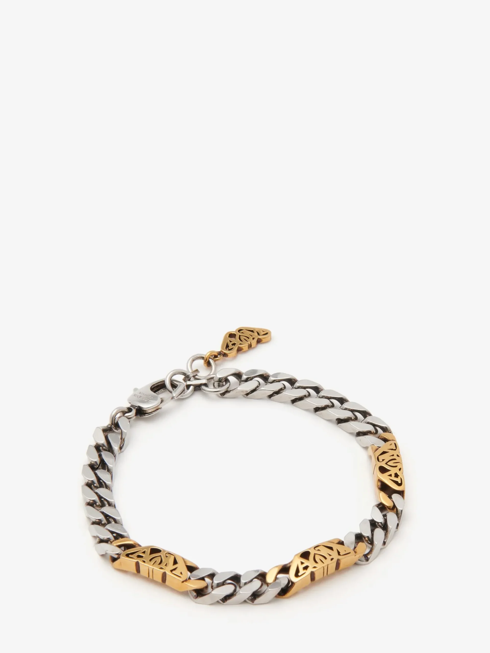 Men's Seal Logo Chain Bracelet in >Alexander McQueen Clearance